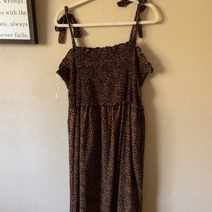 Nordstrom leopard print dress
